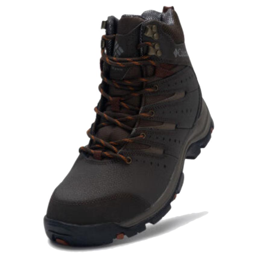 Columbia Slip Resistant Abrasion Resistant Slip Resistant Abrasion Resistant High top Hiking Shoes Men’s Umber