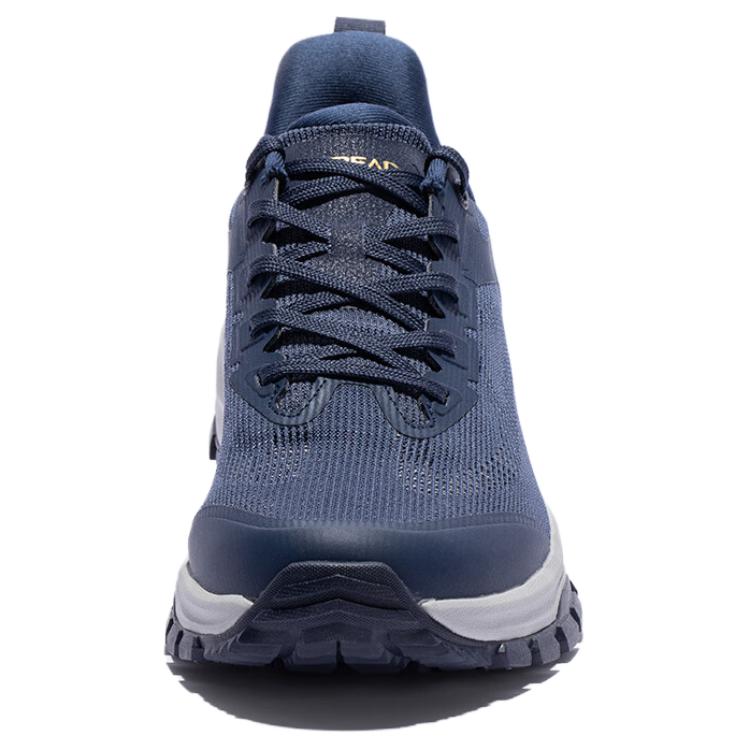 TOREAD Abrasion Resistant Breathable Slip Resistant Low top Hiking Shoes Men’s Blue Gray