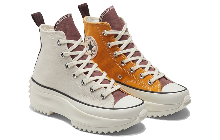 Кеды Converse Run Star Hike Tri-Panel (оранжево-белый) — фото 3