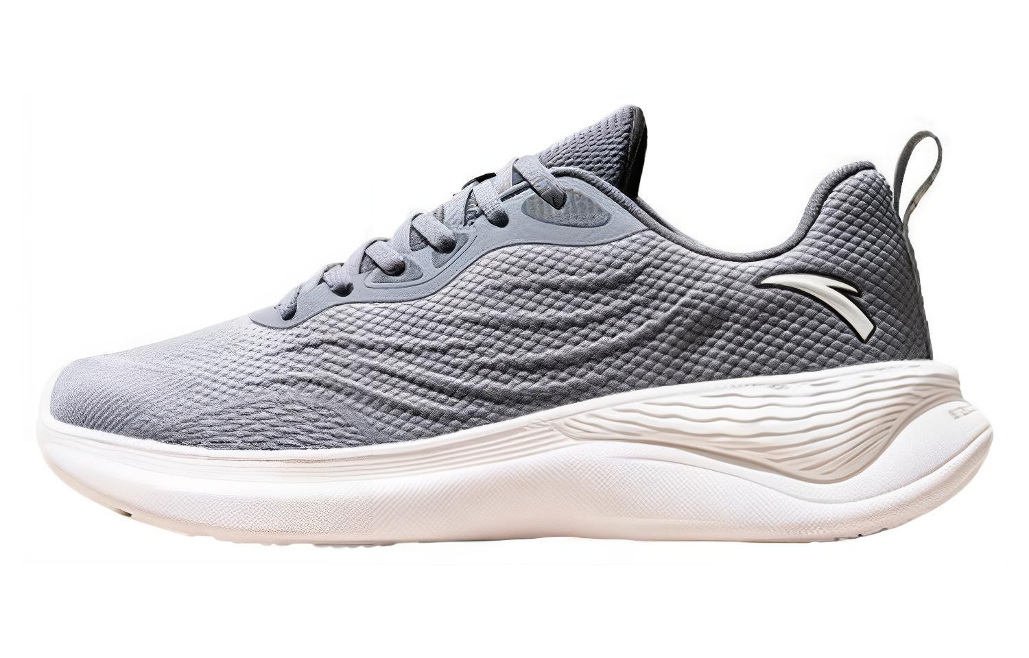 Anta Cushioning Abrasion Resistant Cushioning, Wear Resistant Low top Training Shoes Men’s Wood Ash Gray