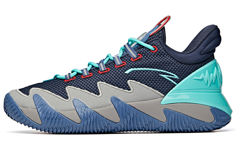 ANTA Basketball Shoes ‘Blue Grey Red’