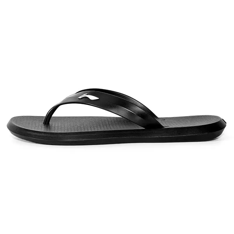 Li Ning Flip Flops Unisex Black