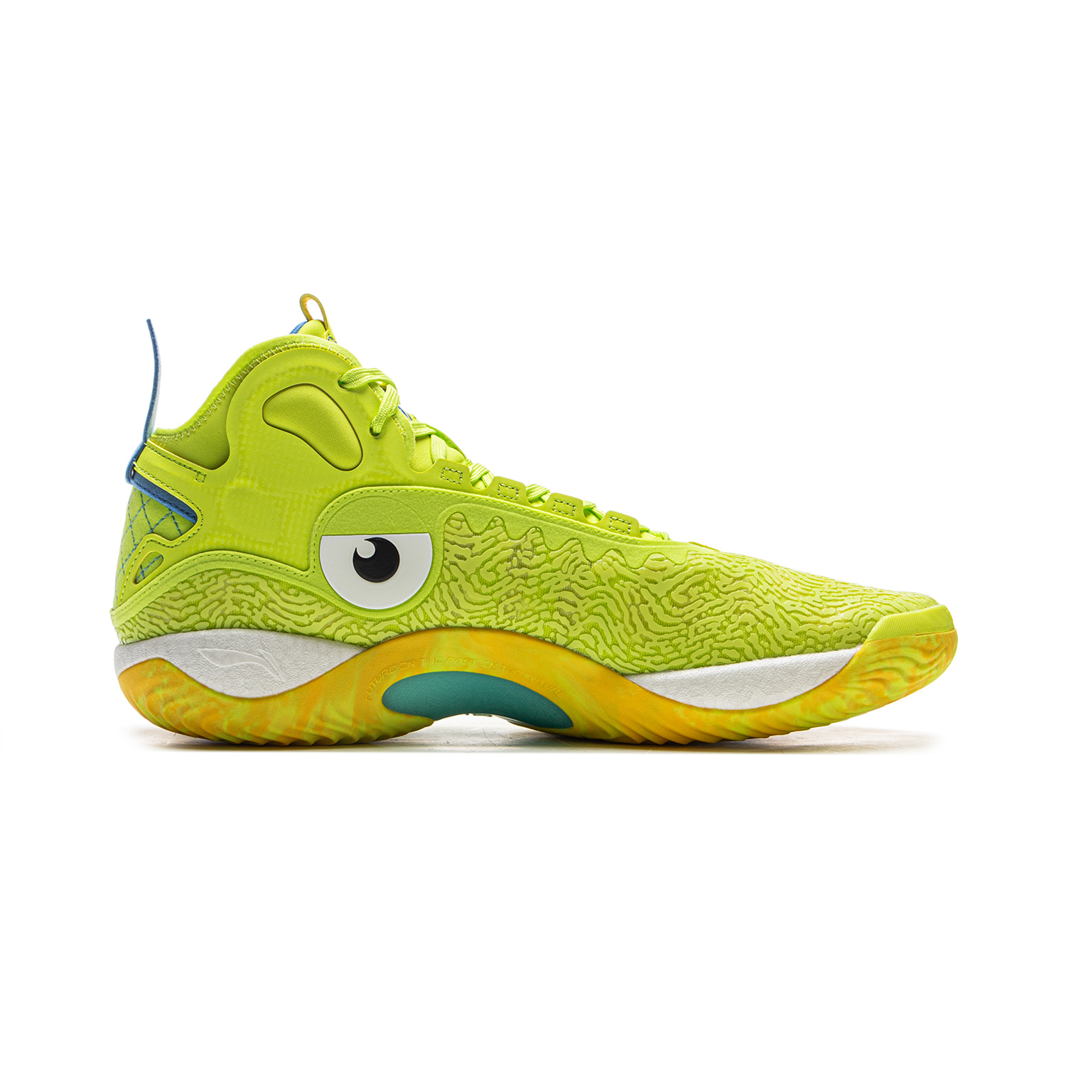Disney X Li Ning Yushuai 19 Carbon Core Basketball Shoes Men’s Mid Top Digital Green