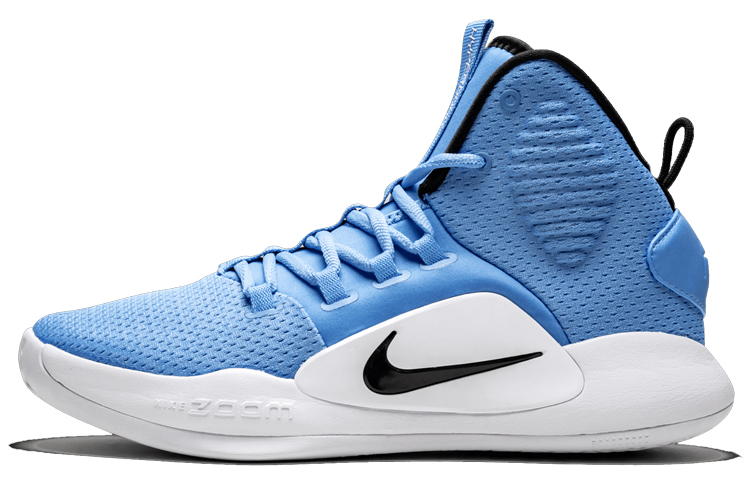 Мужские кроссовки Nike Hyperdunk X mid (светло-синий)