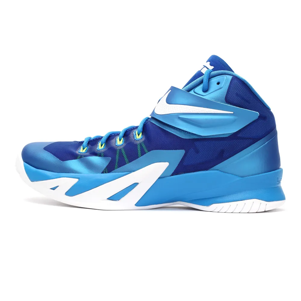 Nike Zoom Soldier 8 High top Basketball Shoes Men's Blue