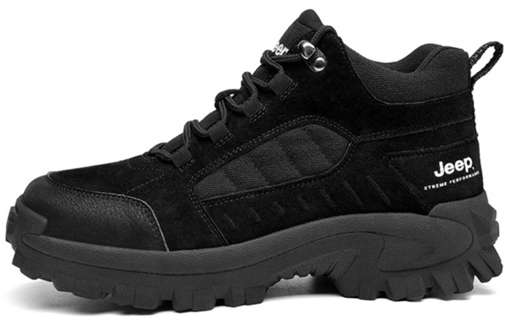 Jeep Mountaineering & Hiking Shoes Men’s High Top Black