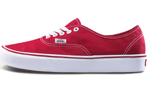 Authentic ComfyCush Vans 'Racing Red'