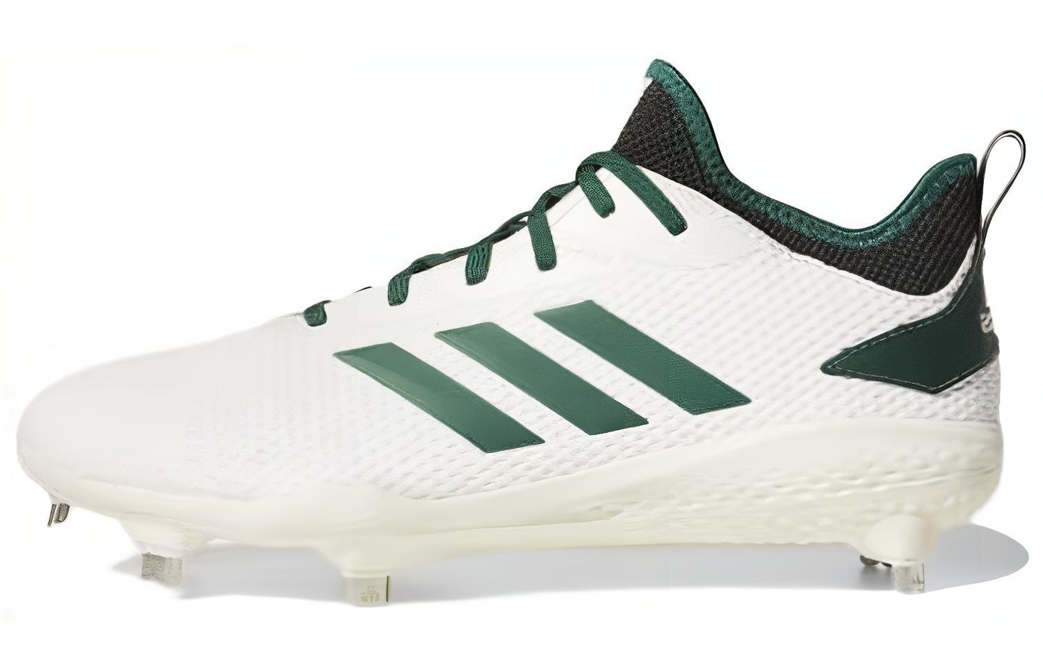 Adidas Adizero Afterburner 5 Abrasion Resistant Low top Training Shoes Men's White Green
