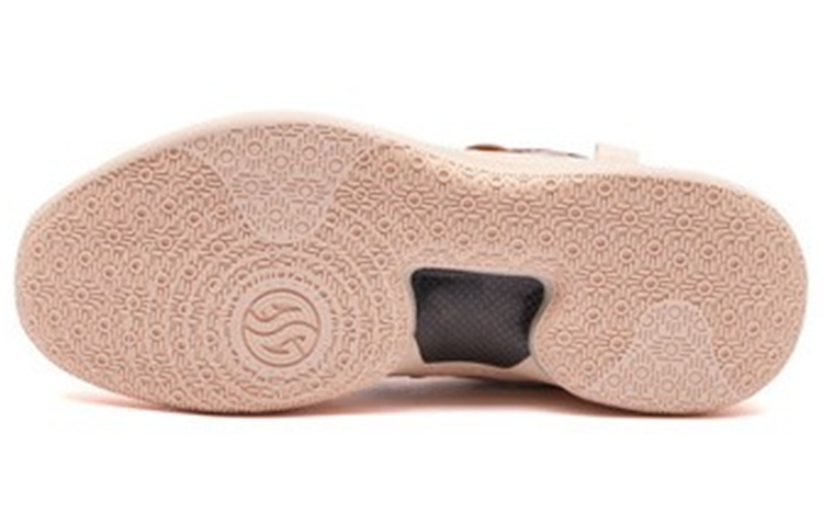 361° AG1 Pro Cushioning Anti-Slip And Wear-Resistant Mid-Top Basketball Shoes Shiny Bronzed