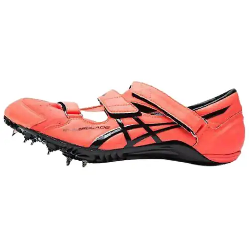 Asics CYBERBLADE HF Orange Sprint Track And Field Shoes Men's Low top