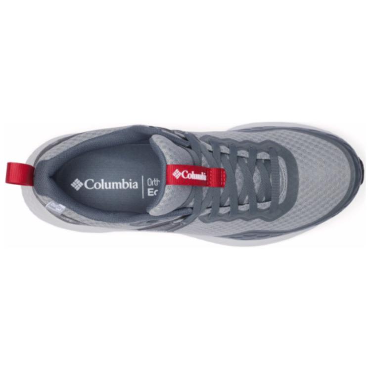 Columbia Konos Waterproof Low top Mountaineering Shoes Men’s Gray Red