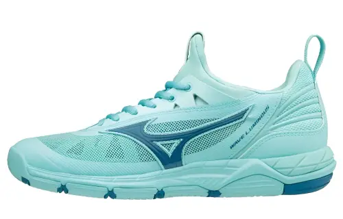 Mizuno Wave Luminous Low Tops Wear resistant Volleyball Shoes Blue
