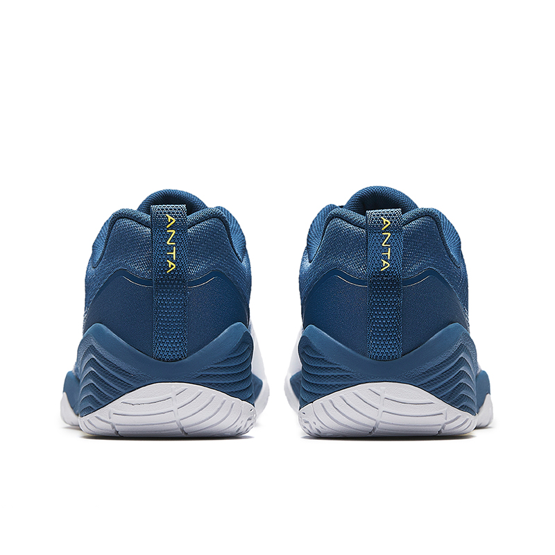 Anta Aurora Slip Resistant Abrasion Resistant Low top Training Shoes Men’s White Blue
