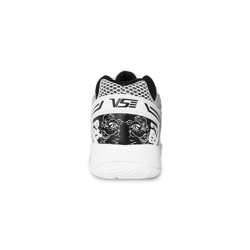 WEICHEN VS Lion Collection Lion PRO PU, Mesh Cushioning Slip Resistant Breathable Coverage Low top Badminton Shoes