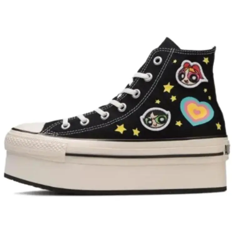 THE POWERPUFF GIRLS x Converse Chuck Taylor All Star Comfortable Abrasion Resistant Abrasion Resistant High top