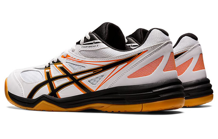 ASICS Court Break 2 'White Black Orange'