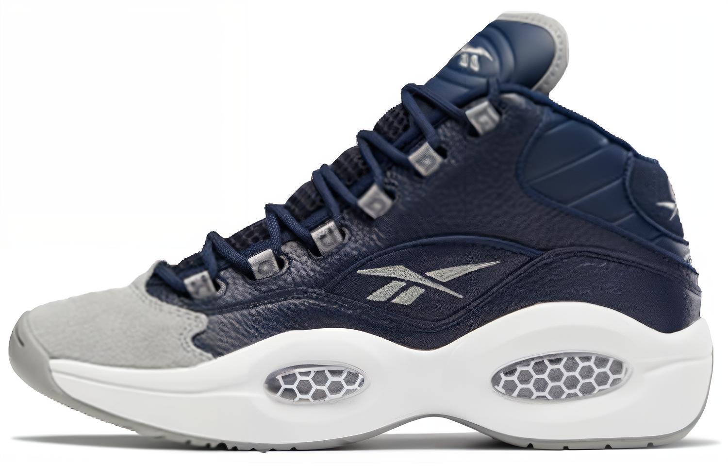 Кроссовки Reebok Question Mid (синие)