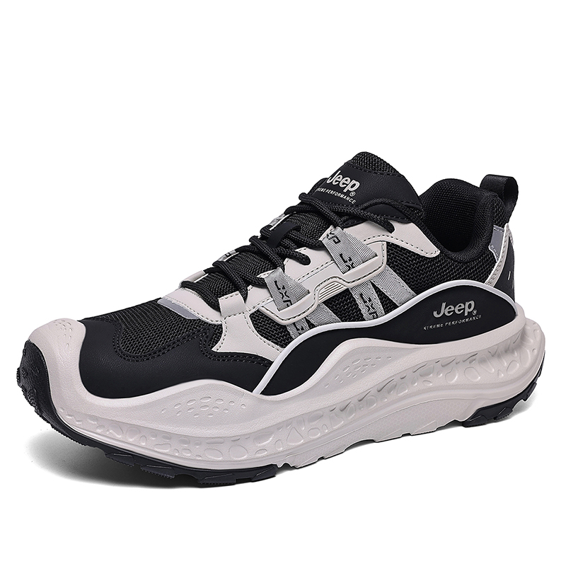 Jeep Low top Hiking Shoes Men’s Black Gray