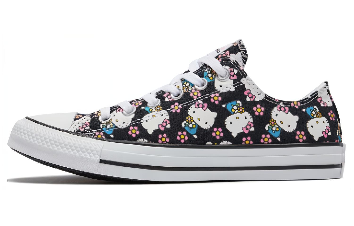 Chuck Taylor All Star Hello Kitty x Chuck Taylor All Star Converse Ox 'Kitty Flower Pattern'