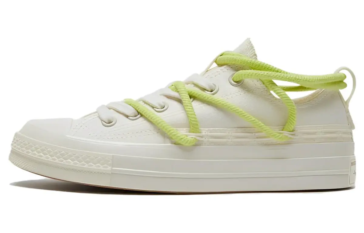Converse Chuck 70 Double Laces ' White Green'