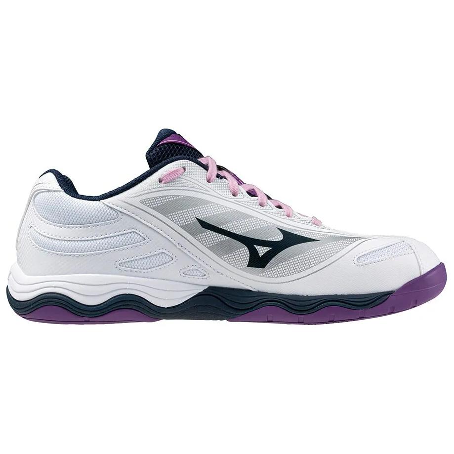 Mizuno Wave Medal 7 Slip Resistant Abrasion Resistant Low top Training Shoes Unisex White