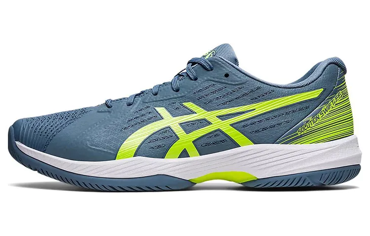 ASICS Solution Swift Ff 'Blue Steel Hazard Green'