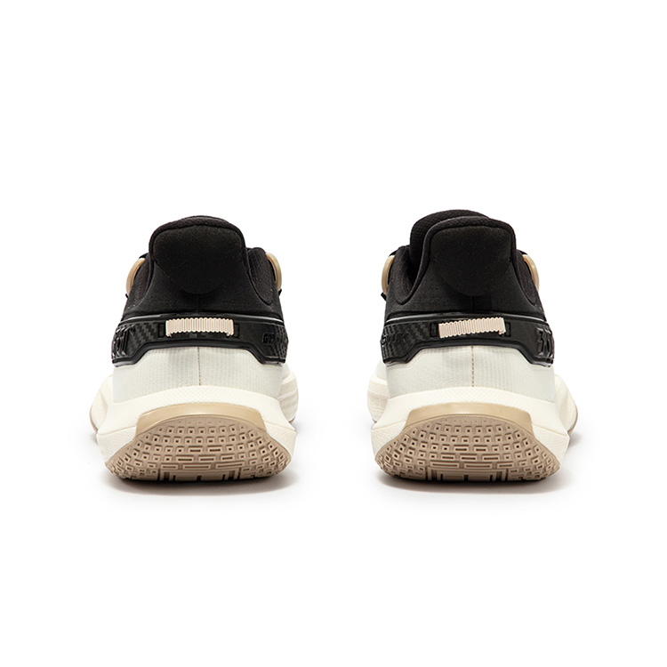 361° Cushioning Slip Resistant Abrasion Resistant Low top Basketball Shoes Unisex White Black