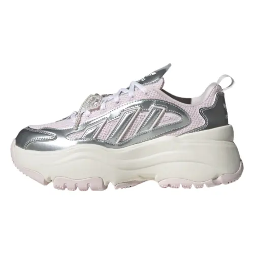 Adidas Originals OZGAIA PU, Textile, Synthetic Leather Slip Resistant Height Increasing Low top Chunky Sneakers Women's
