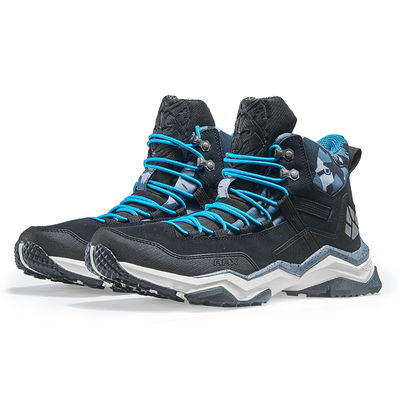 RAX High top Outdoor Shoes Men’s Black Blue
