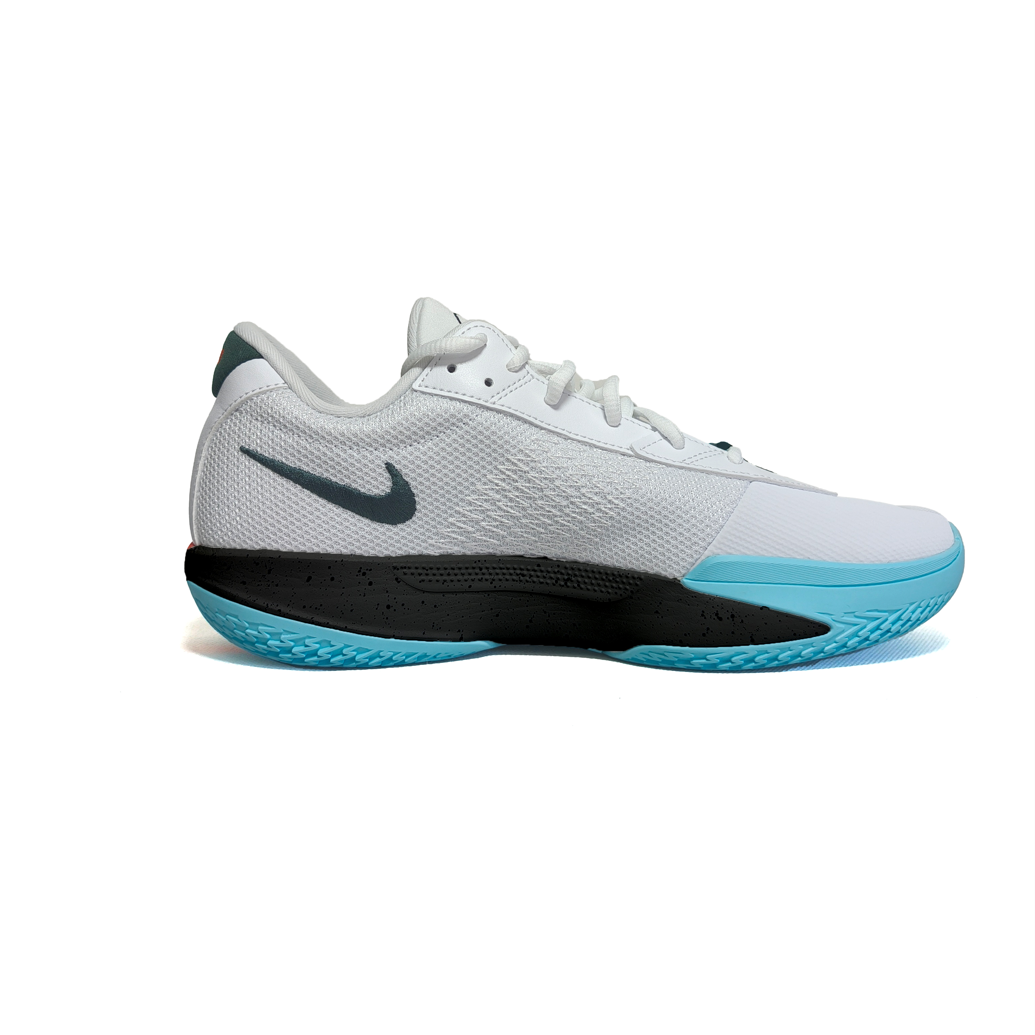 Nike Air Zoom G.T. Cut Academy Slip Resistant Abrasion Resistant Low top Basketball Shoes Unisex White