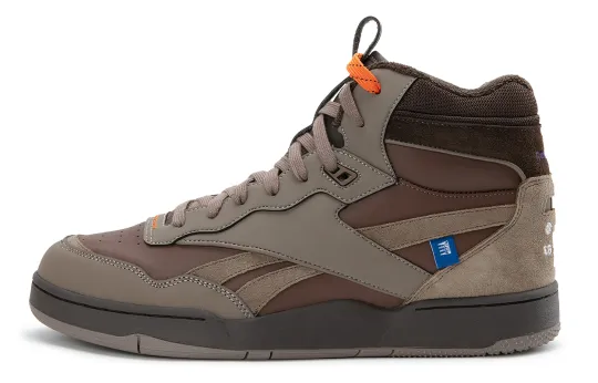 Nautica x Reebok BB4000 II MID Sports Mid top Vintage Basketball Shoes Unisex Brown