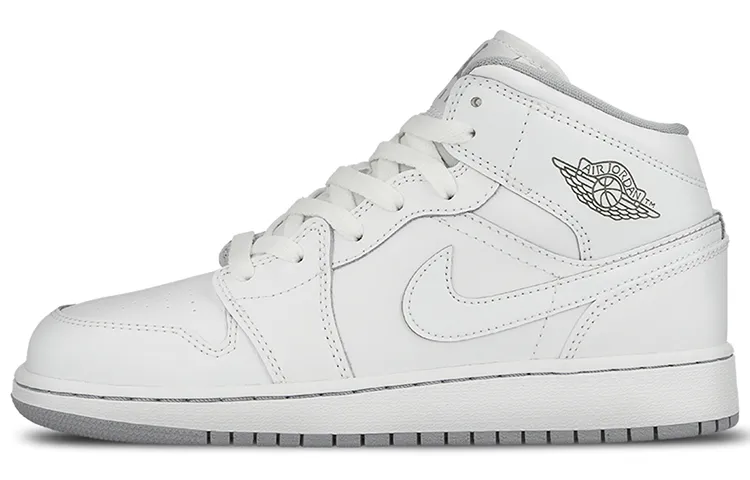Jordan 1 Retro Mid GS White Wolf Grey