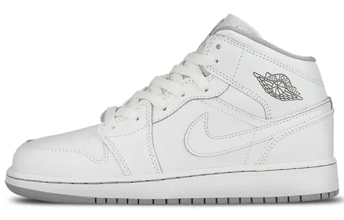 Jordan 1 Retro Mid GS White Wolf Grey