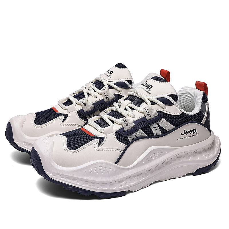 Jeep Fashion Trend Low top Hiking Shoes Men’s Dark Blue