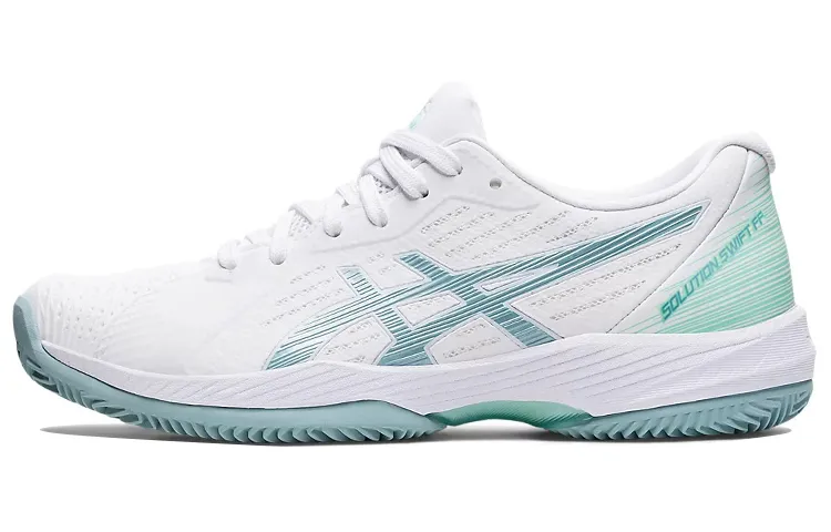 ASICS Solution Swift Ff Clay 'White Smoke Blue' Women's