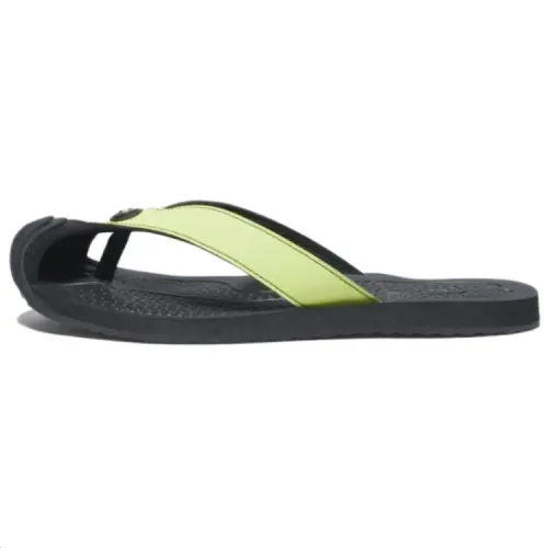 Keen BARBADOS TG Slip Resistant Antibacterial Odor Resistant Flip Flops Women's Black Yellow