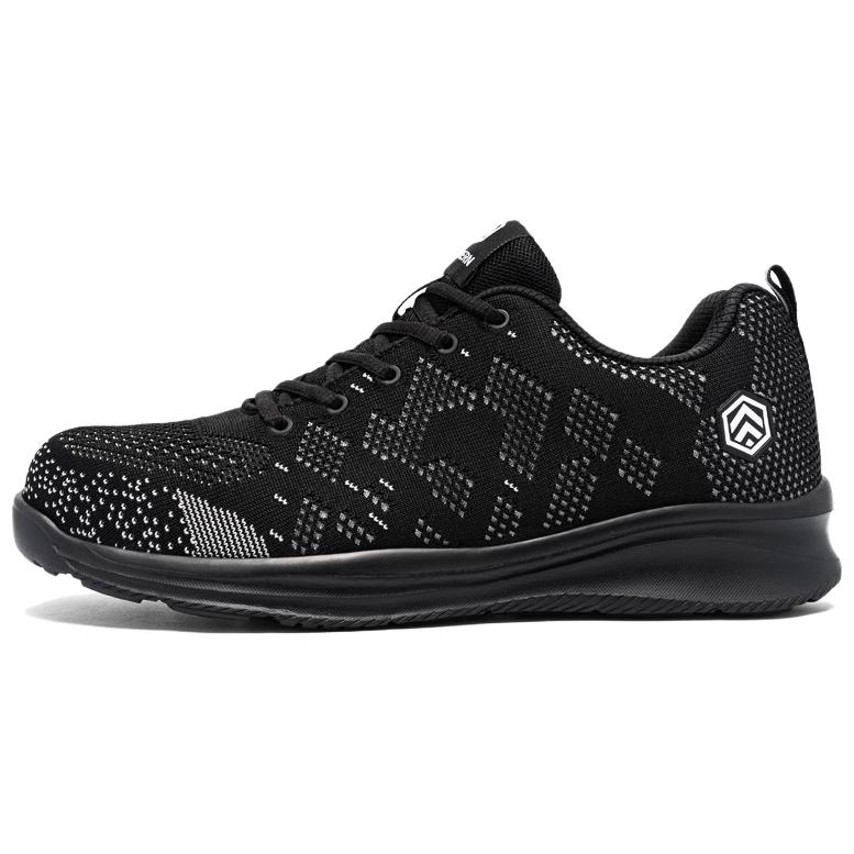 LARNMERN Men’s Safety Shoes Slip Resistant, Abrasion Resistant, Breathable Low top Outdoor Shoes Unisex