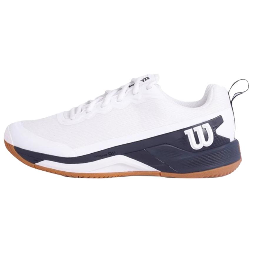Wilson RUSH PRO 4.5 Slip Resistant Abrasion Resistant Coverage Support Low top Tennis Shoes Men’s White Blue