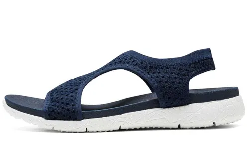 Skechers Microburst 2.0 Fabric Beach Sandals Women's Blue