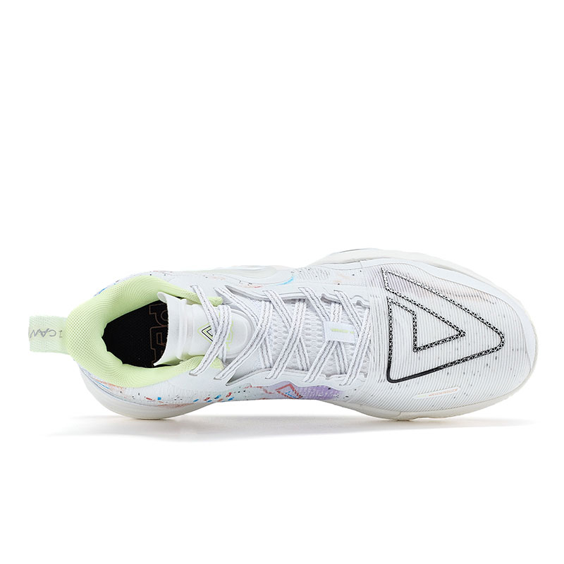 PEAK Tai Ji2.0 Lightweight Rebound Low top Basketball Shoes Men’s White Green