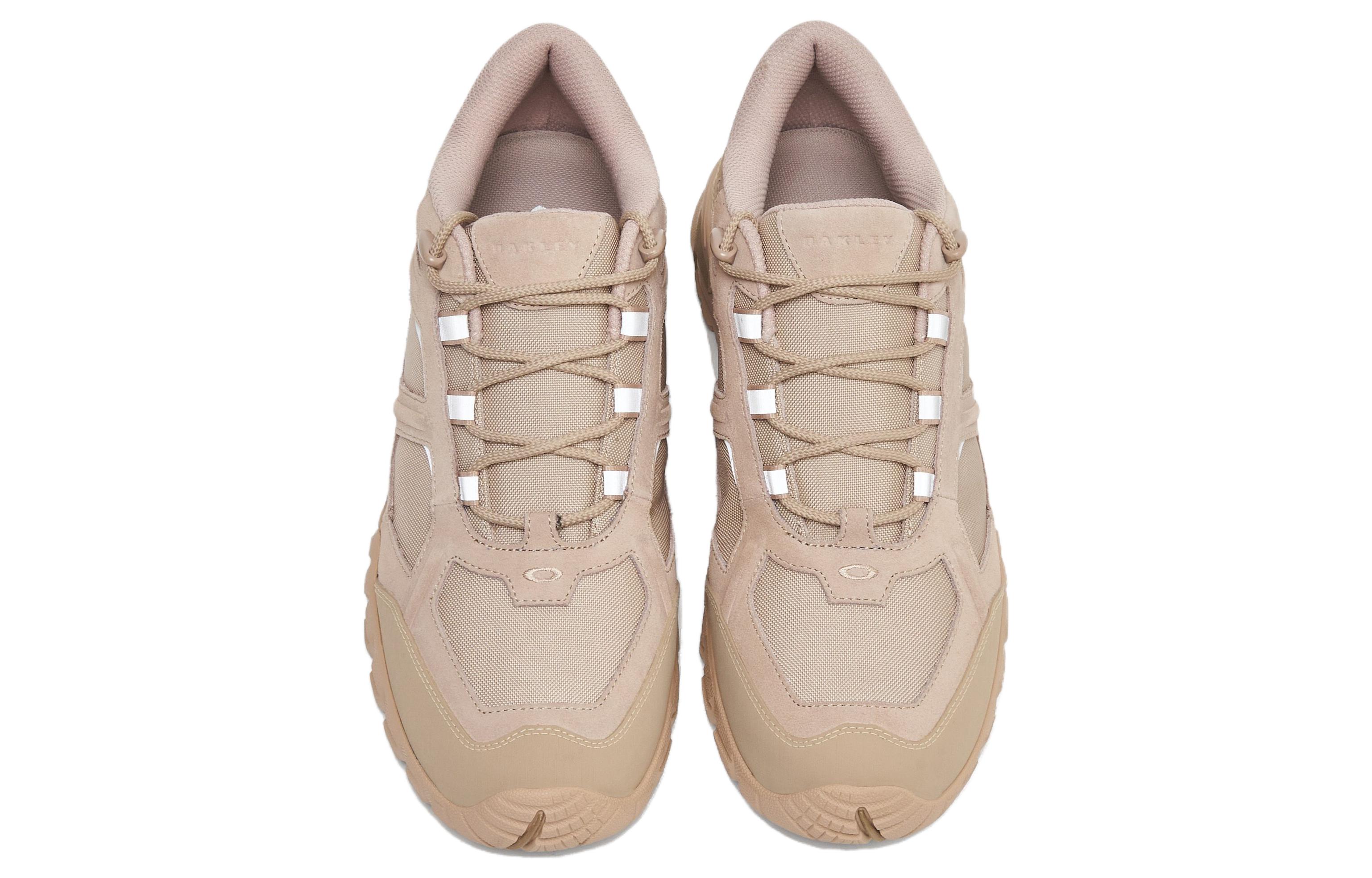 Oakley Sierra Terrain Abrasion Resistant Low top Mountaineering & Hiking Shoes Unisex Beige Pink