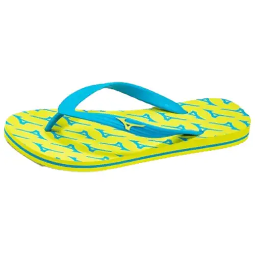 Mizuno Flip Flops Unisex Blue Yellow