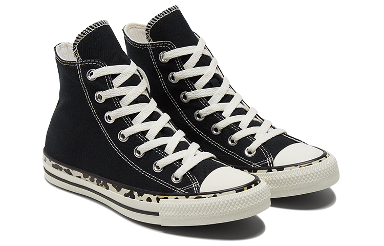 Женские кеды Converse Chuck Taylor All Star (черно-белые) — 标准黑/白 — фото 3