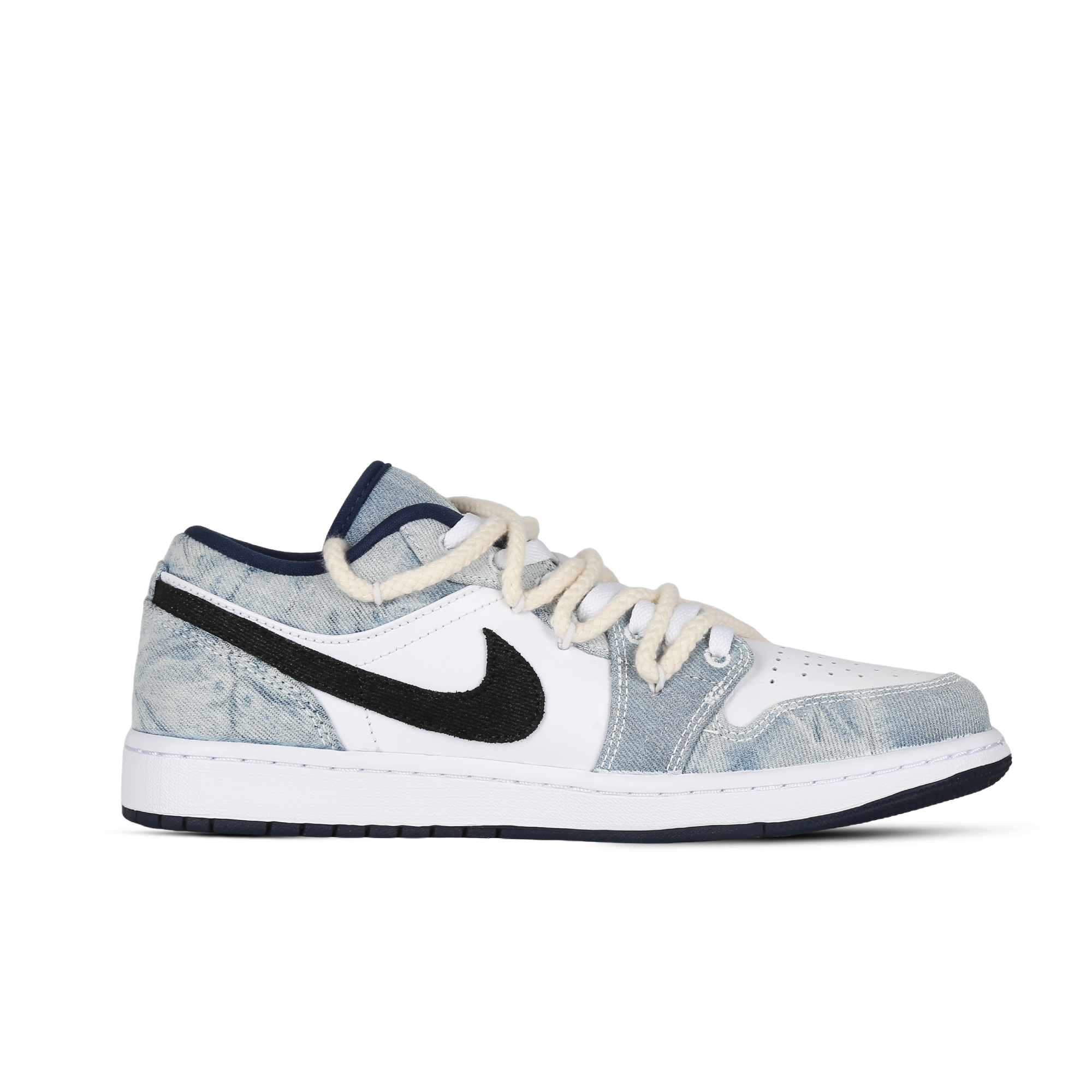 Jordan Air Jordan 1 Low Se Washed Denim 3X Slip Resistant Abrasion Resistant Slip Resistant Abrasion Resistant Low top