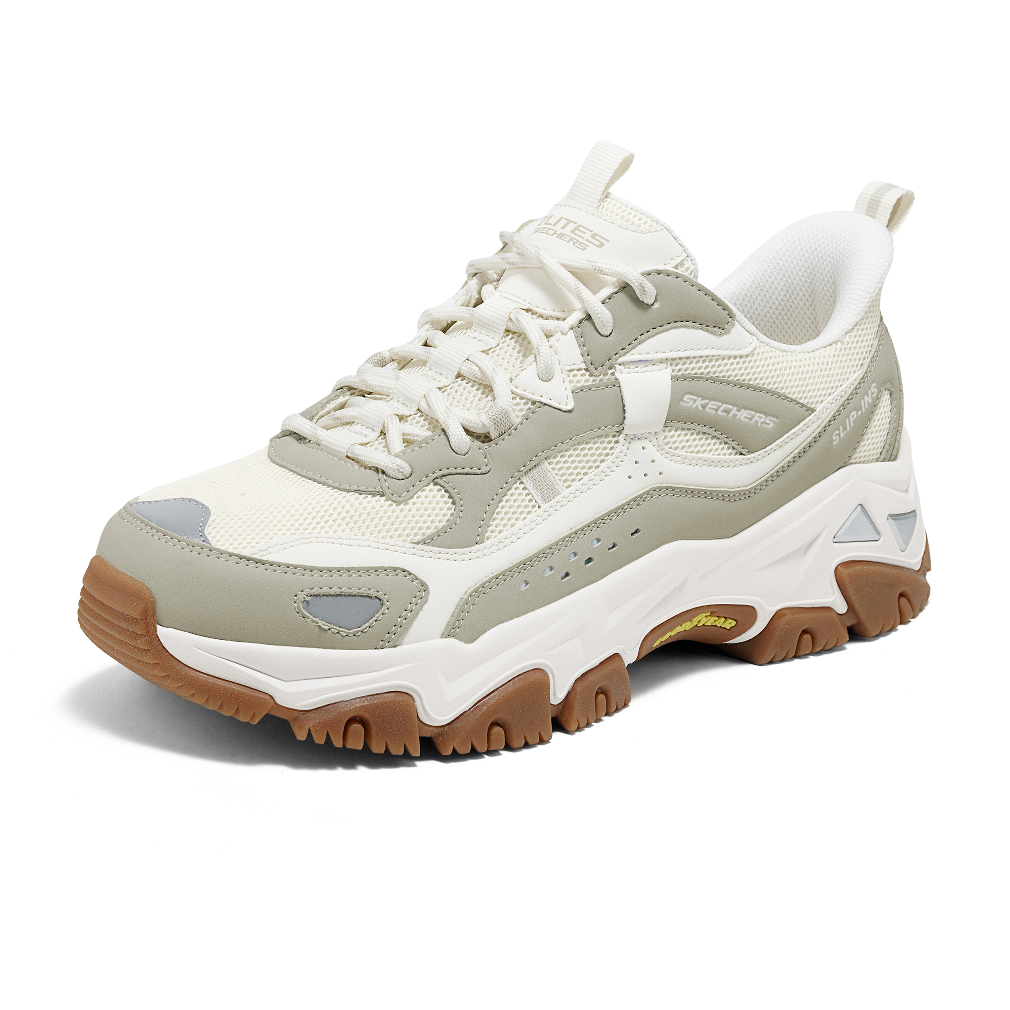 Skechers Abrasion Resistant Low top Chunky Sneakers Men’s Ivory