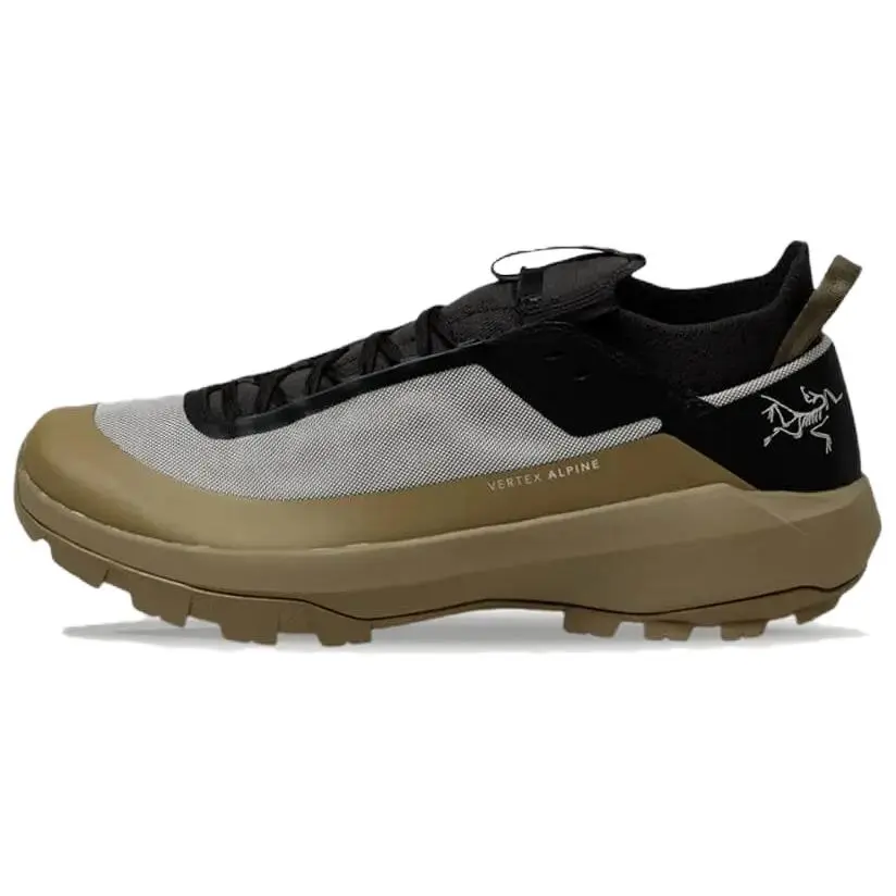 Arc'teryx VERTEX ALPINE Low top Hiking Shoes Men's Brown Gray