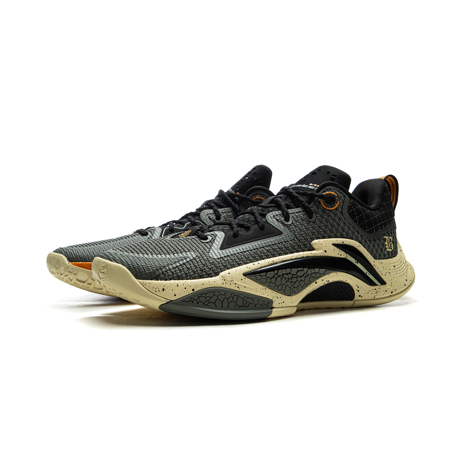 Li Ning BadFive Chase Hunt 1 Slip Resistant Coverage Lightweight Rebound Low top Outdoor Basketball Shoes Men’s