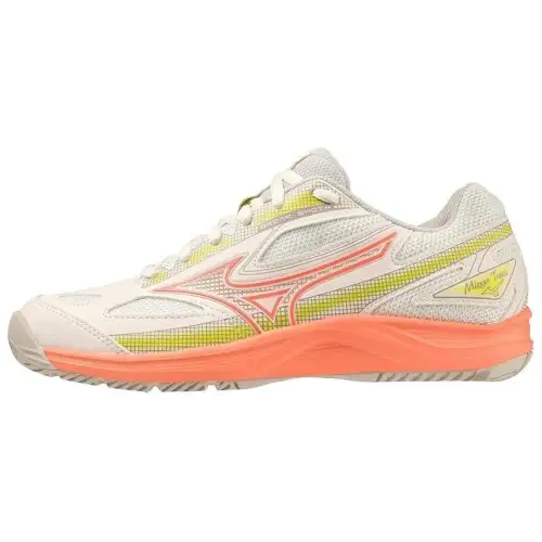 Mizuno Break Shot 4 Cushioning Abrasion Resistant Cushioning, Wear Resistant Low top Tennis Shoes Women's Beige Pink