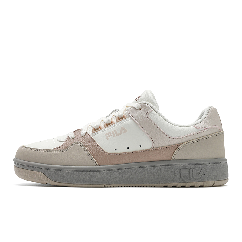 FILA Wear resistant And Lightweight Low top Tennis Shoes Women’s White Brown