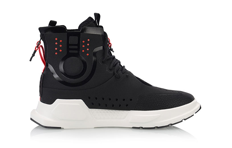 LINING NYFW Reburn Unisex High Basketball Leisure Shoes | Black